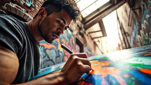 Boostez vos événements grâce aux compétences d'un graffeur